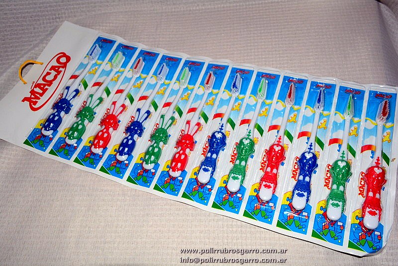 CEPILLO DENTAL P/NIÑOS X 12 UNID