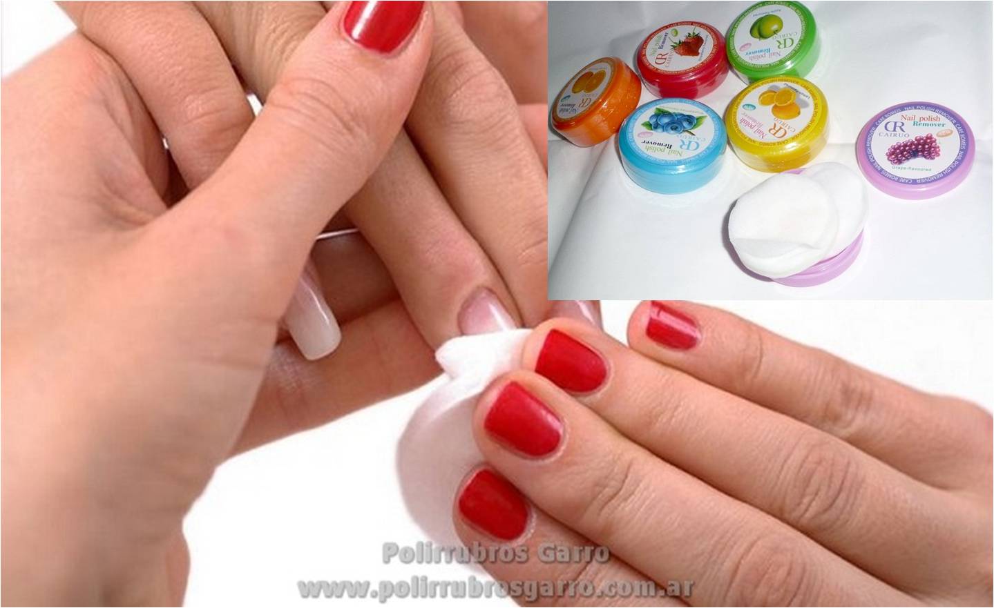 QUITAESMALTE EN TOALLITAS