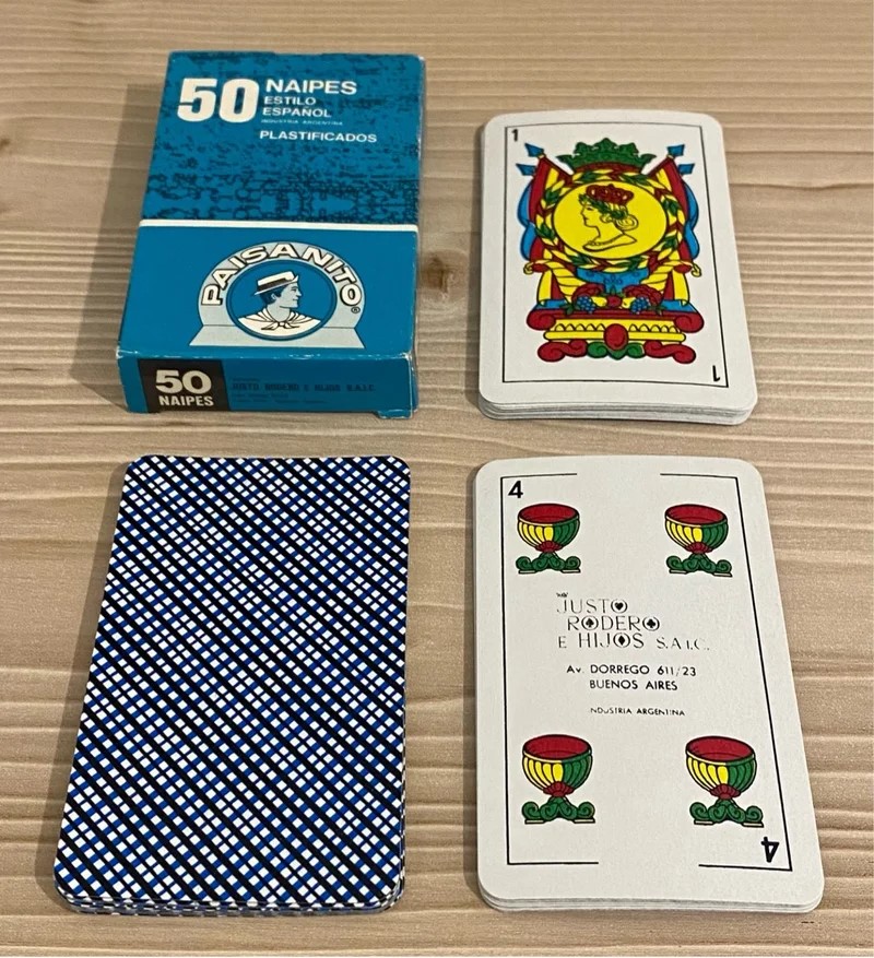 NAIPE PAISANITO X 50 (2ª MARCA CASINO)