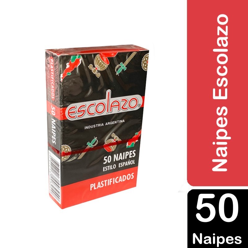 NAIPE ESCOLAZO X 50 (2ª MARCA DE CASINO)