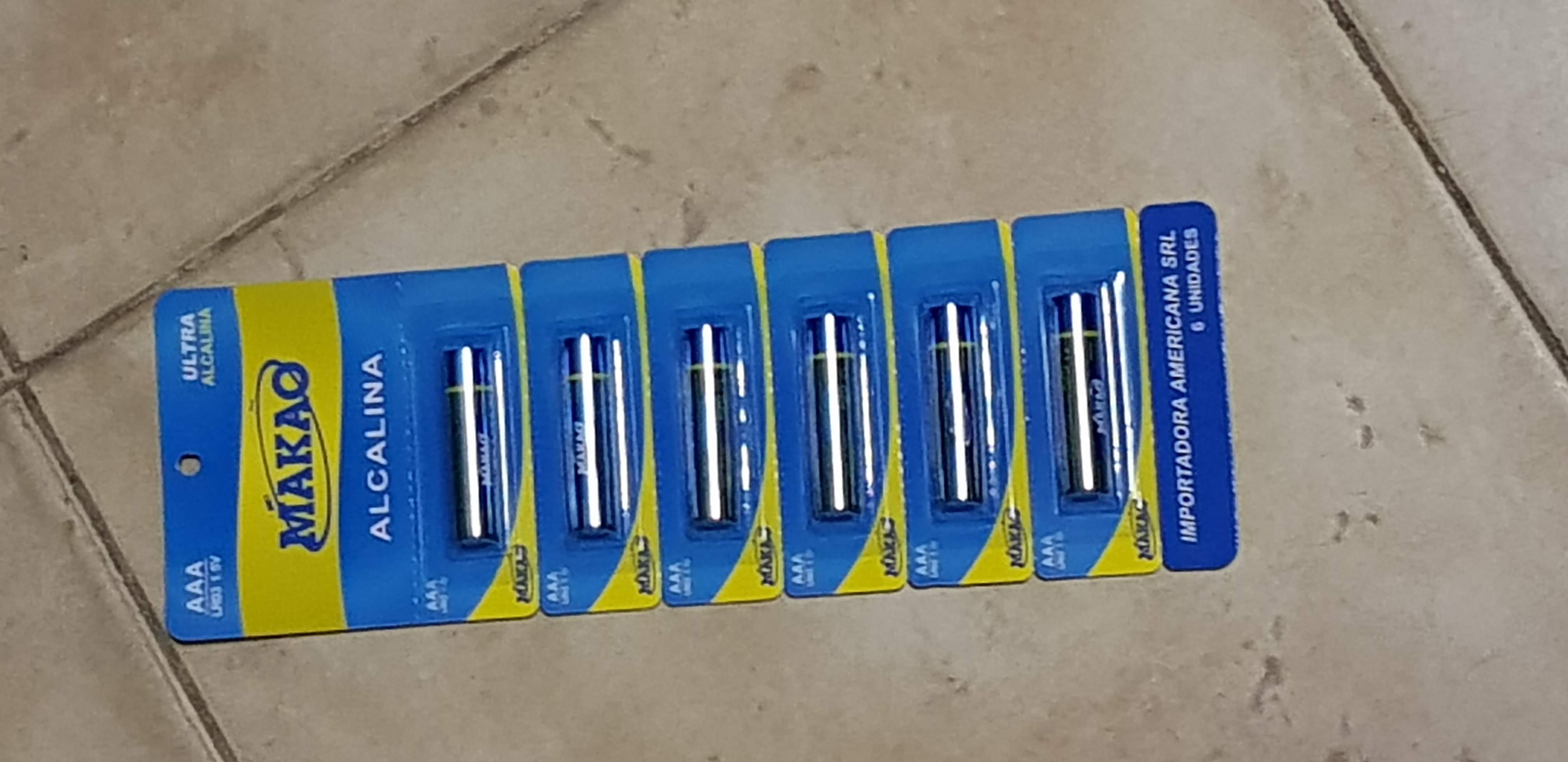 PILA MACAO ALCALINA AAA X UNID
