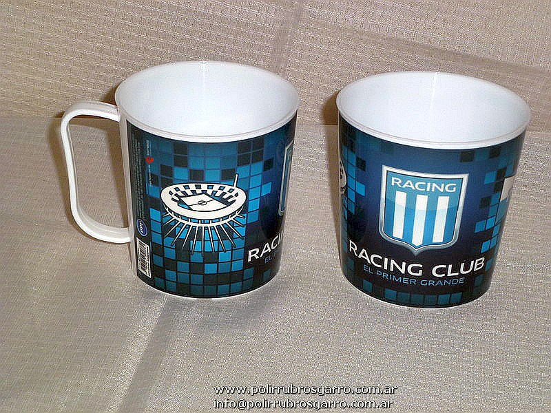RACING * TAZA PLASTICA