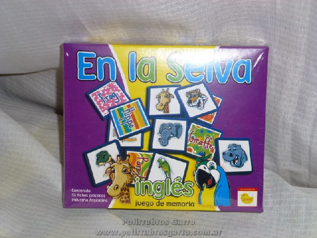 MEMORIA EN LA SELVA INGLES X 32 PIEZAS