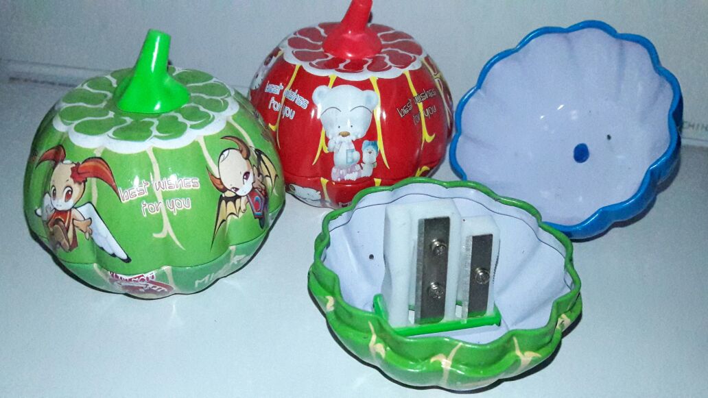 SACAPUNTA LATA ZAPALLO DOBLE BOCA