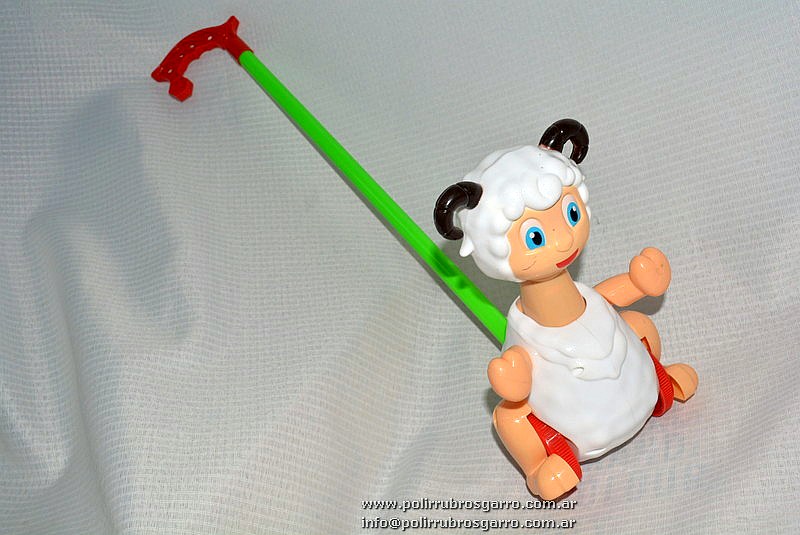 ARRASTRE OVEJA 21 CM MAS BARA