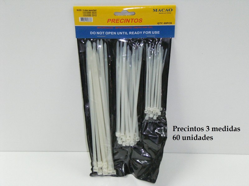 PRECINTOS X 60 - 3 MEDIDAS
