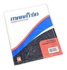 REPUESTO ESCOLAR MARATON X 48 HS CUADRICULADA
