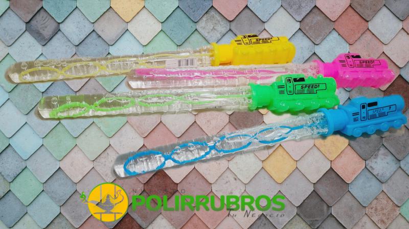 BURBUJERO DISEÑO TREN 38 CM