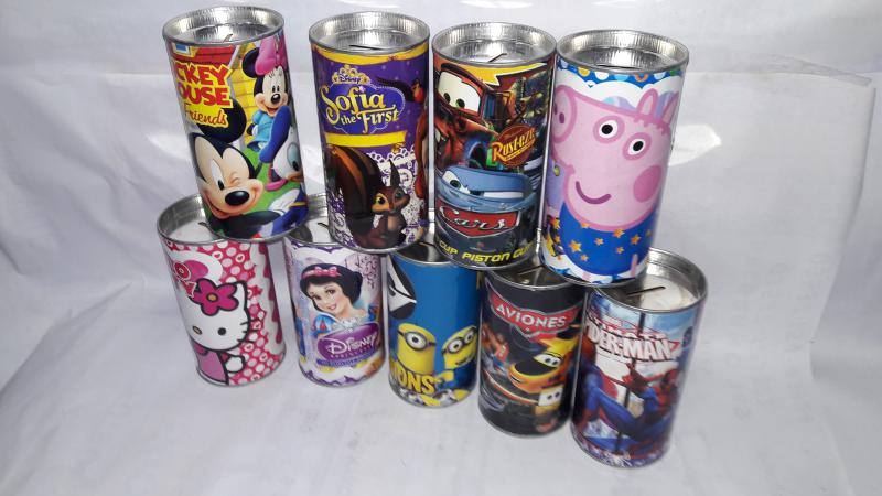 ALCANCIA PERSONAJE CHICA 14CM X 23 DIAM