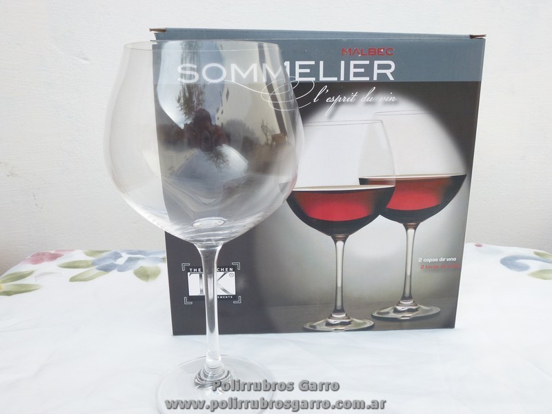 COPA DEGUSTACION X 2 MALBEC 810 CC