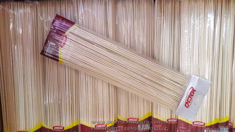 PALITO BROCHET X 100 (30 CM LARGO)