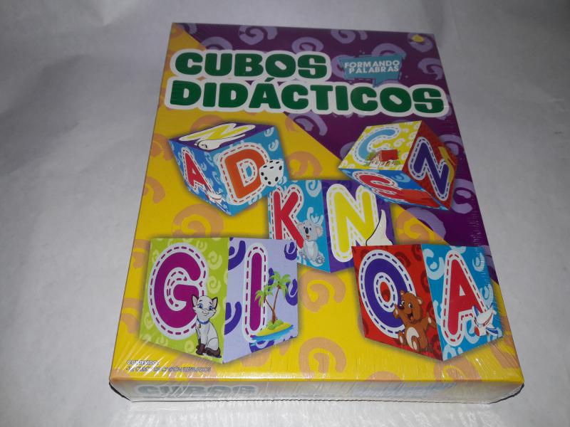 JUEGO* CUBOS DIDACTICOS(FORMANDO PALABRAS)