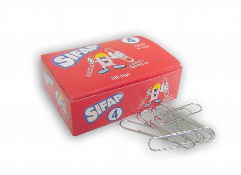 CLIP Nº4 SIFAP X 100 UNID E/CAJA