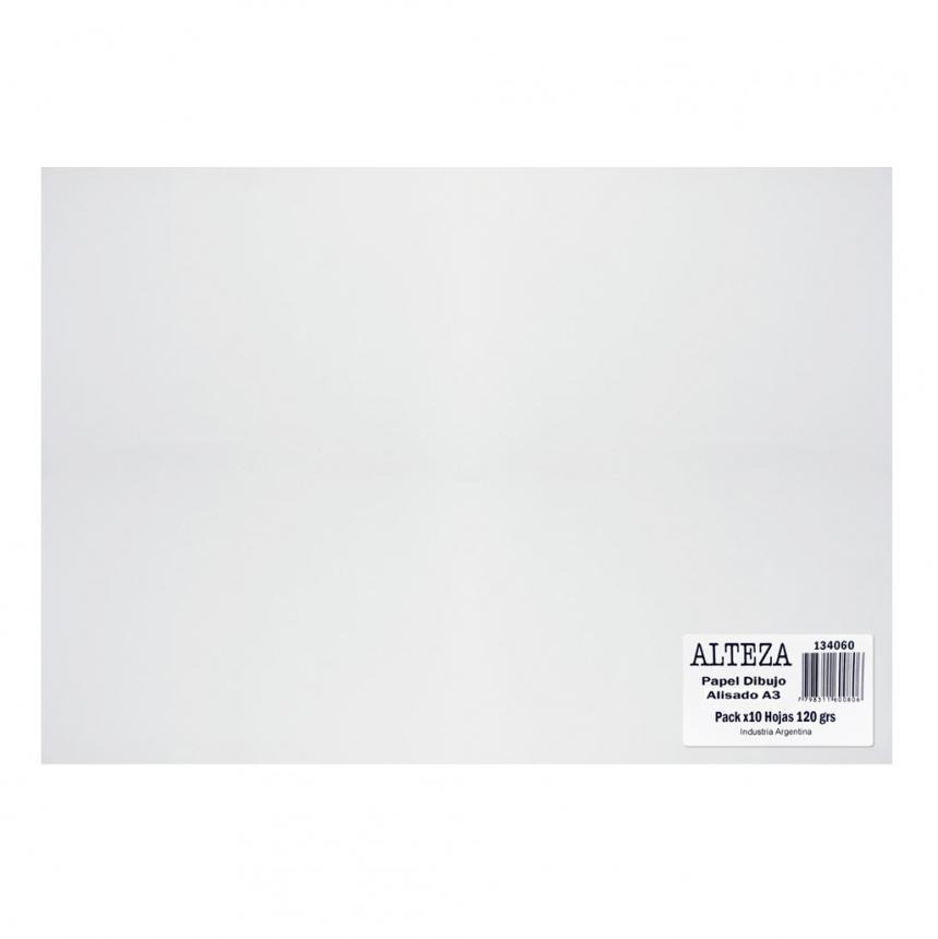 PAPEL ROMANI ALTEZA BLANCO 120GRS  35*50 X 10 HOJAS