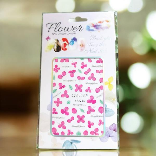 STICKER P/UÑAS FLORALES 15*8