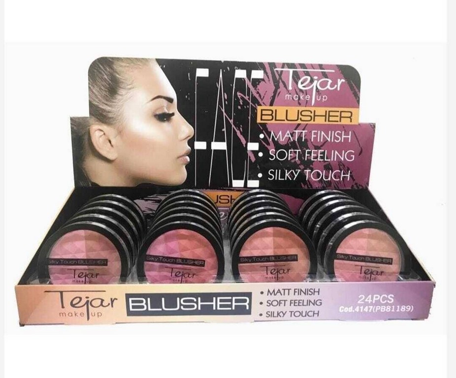 TEJAR *RUBOR BLUSHER COMPACTO X 2 COLORES