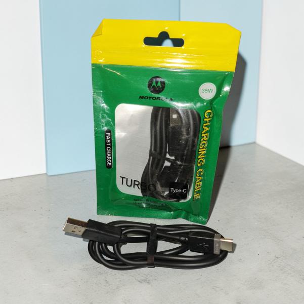 CABLE TIPO-C 35W MOTOROLA EN BOLSA