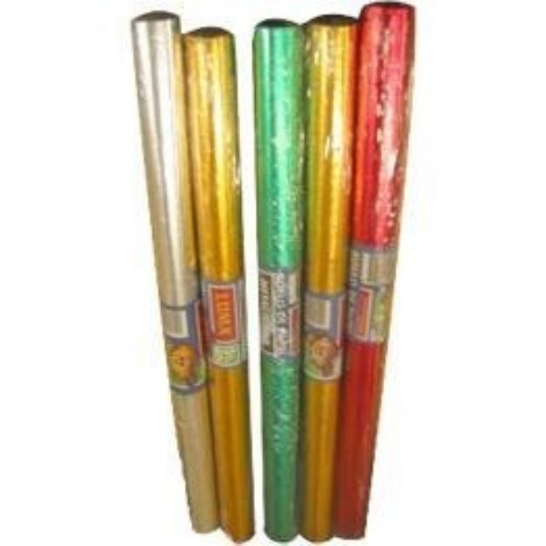 PAPEL METALIZADO EN ROLLO 40X5MTS.