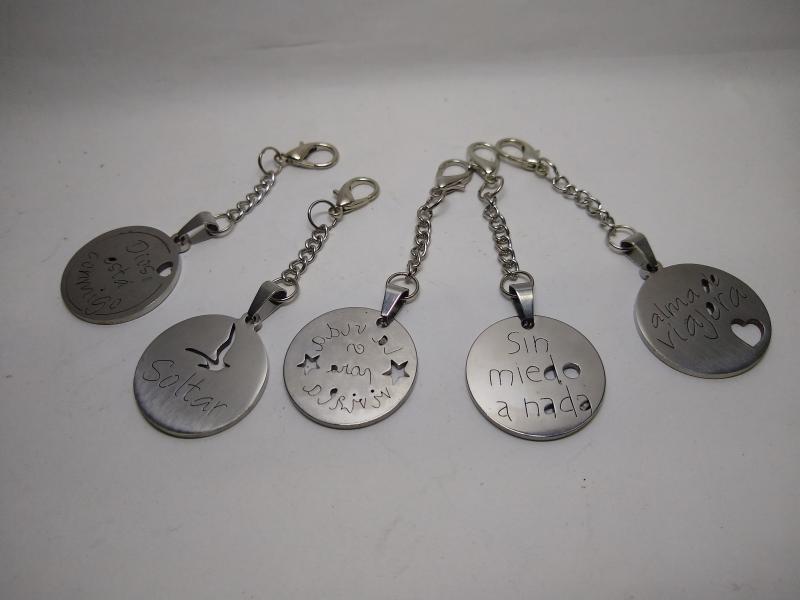 LLAVERO/COLGANTE A.QUIR FRASES