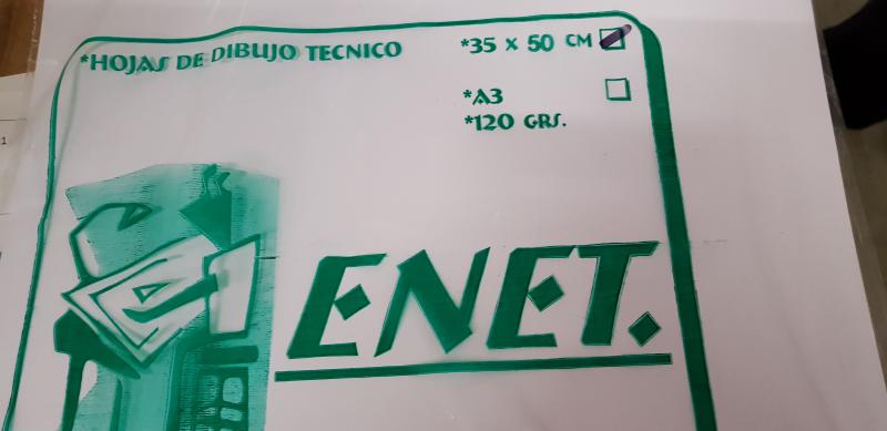 PAPEL P/DIBUJO 35 X 50 X UNID -120 GRS.