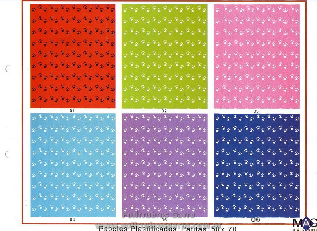 PAPEL DE FORRAR PATITAS