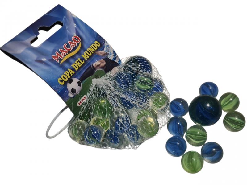 BOLITAS COPA DEL MUNDO X 24 + BOLON EN RED