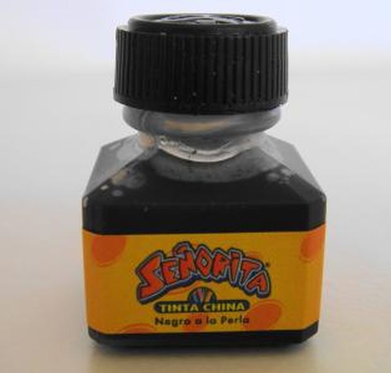 TINTA CHINA FRASCO X 15 CC