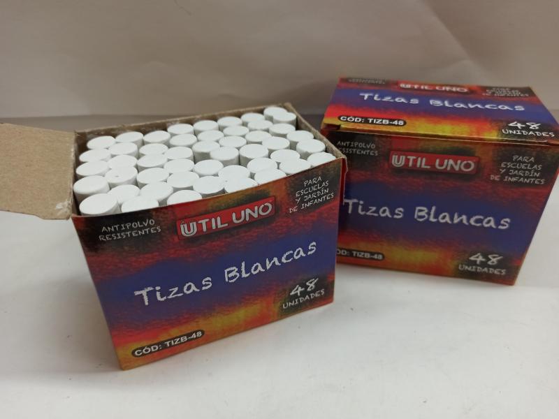 TIZAS BLANCAS X48
