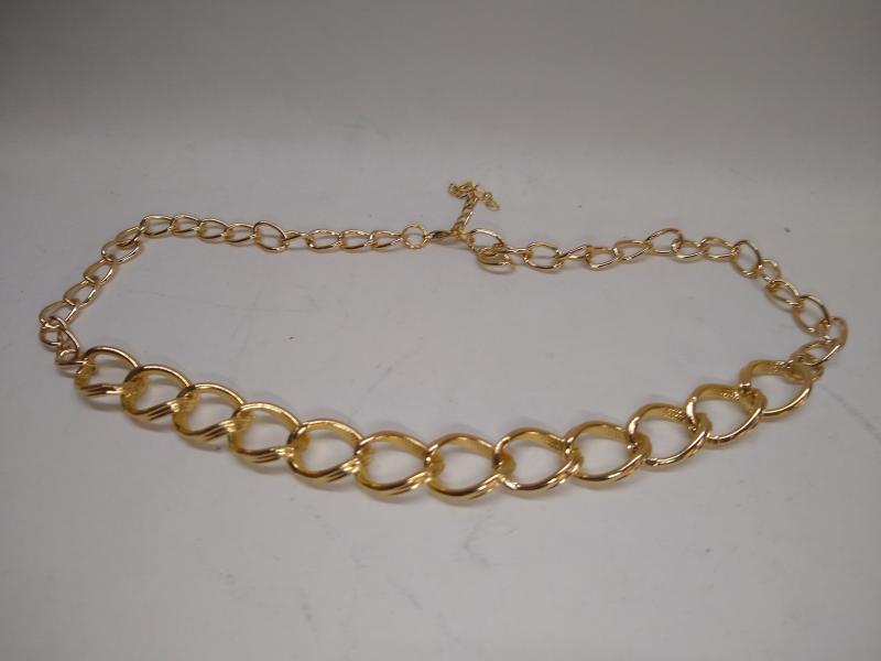 COLLAR FANTASIA DORADA ESLABON MED