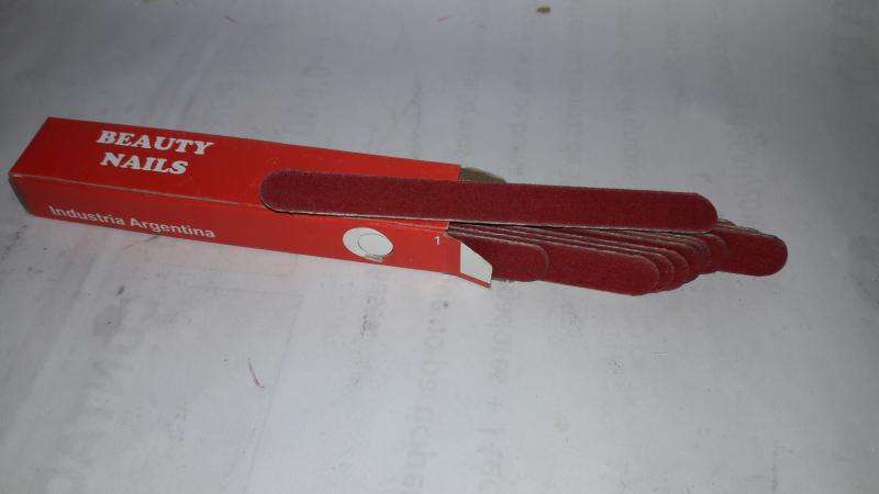 LIMA  DE UÑAS 11CM X12 UNID