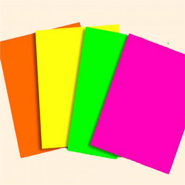 CARTULINA FLUO X UNID