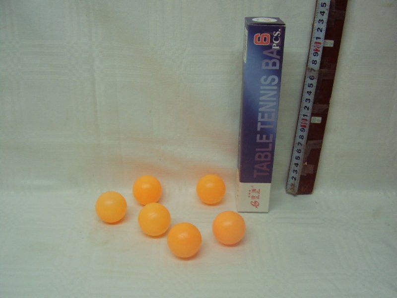 PELOTA PING PONG X 6 EN CAJA 23X4X4