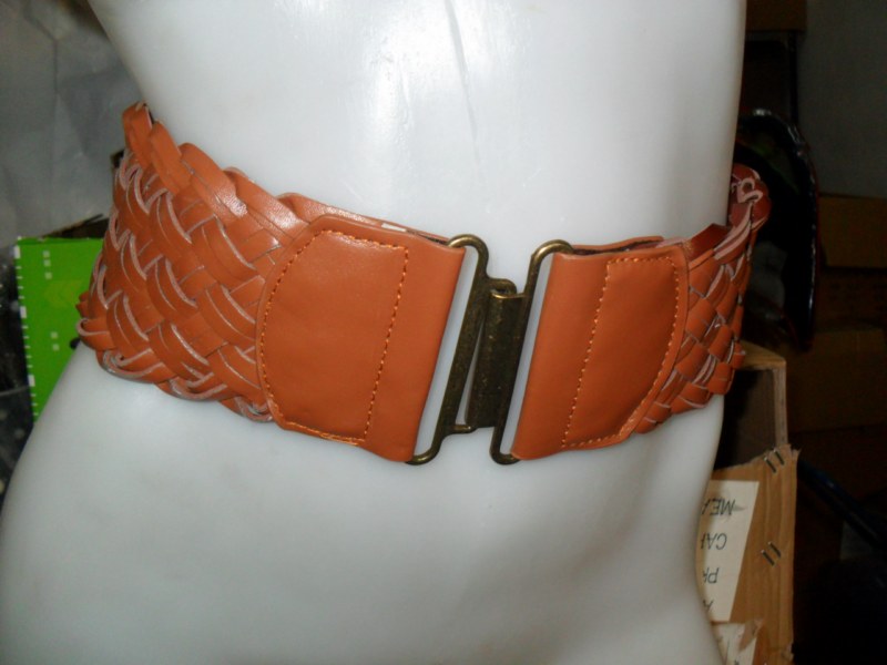 CINTO TRENZADO C/ELASTICO TRASERO