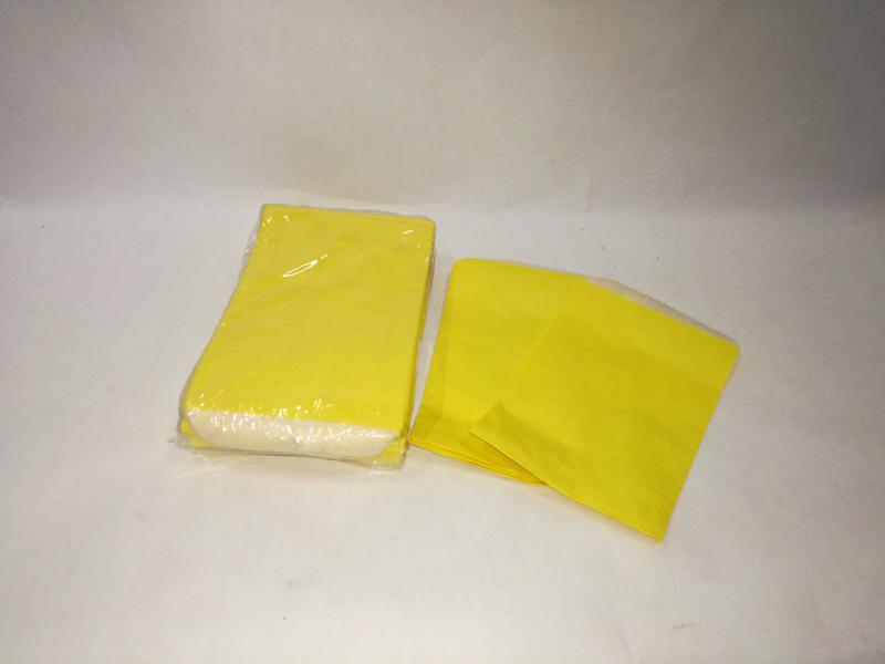 SOBRE BOLSA AMARILLO 9*16 X 20 UNID