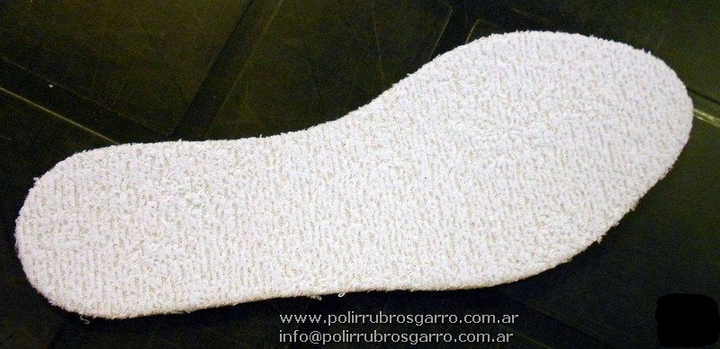 PLANTILLA TOALLA ALGODON T-30 AL 39