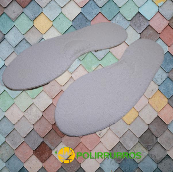 PLANTILLA TOALLA ALGODON NEGRO C/ARCO T-40 AL 44