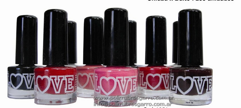 ESMALTE UÑAS LOVE