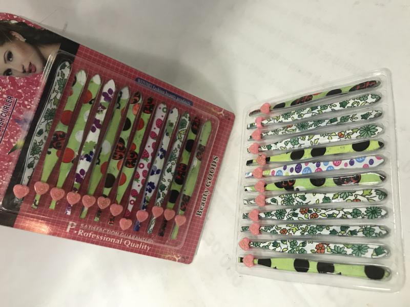 PINZA DEPILAR PINTADAS X12 UNID