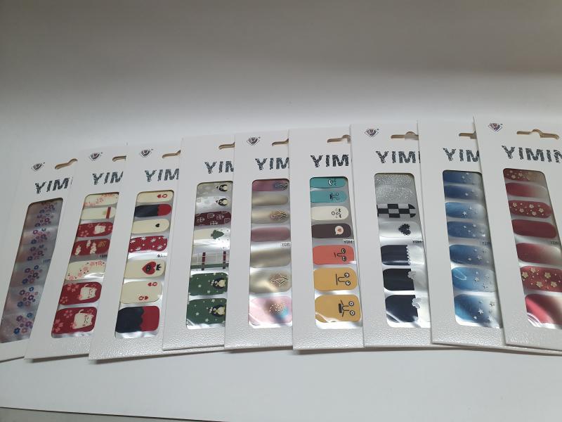 UÑAS * STICKER APTO PARA CABINA