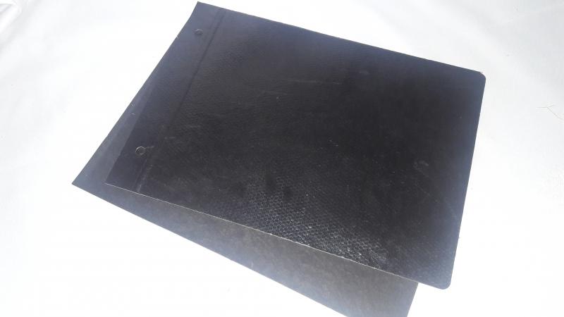 CARPETA Nº5 FIBRA NEGRA C/CORDON