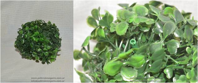 ESFERA VERDE ARTIFICIAL 25CM