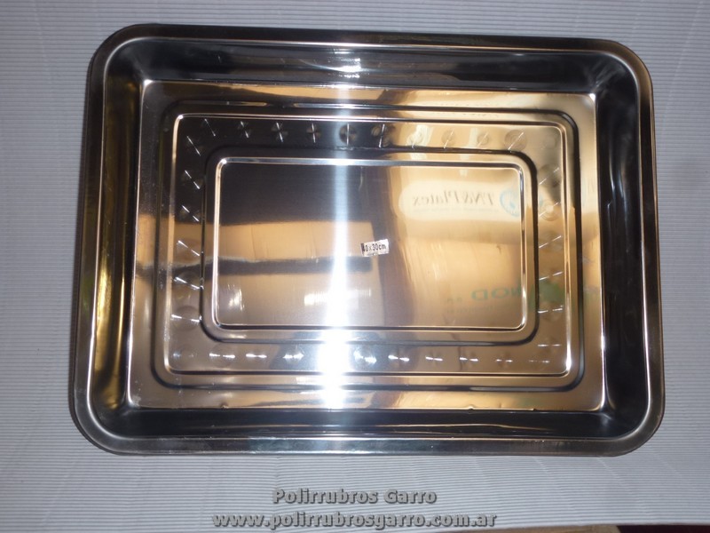 A. INOX * FUENTE RECTANGULAR 35*5*25CM