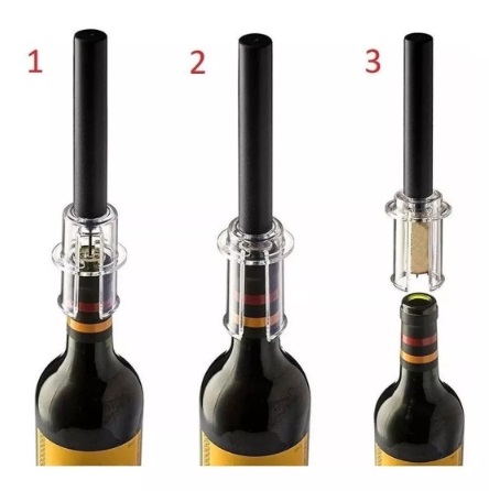 SACACORCHO POR PRESION 18CM