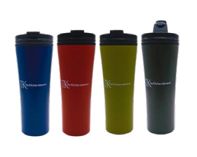 VASO TERMICO PLAST COLOR 450ML 20CM