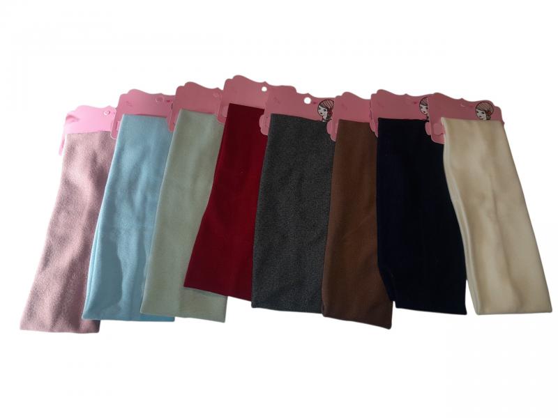 VINCHA TELA LISA ANCHA 7CM