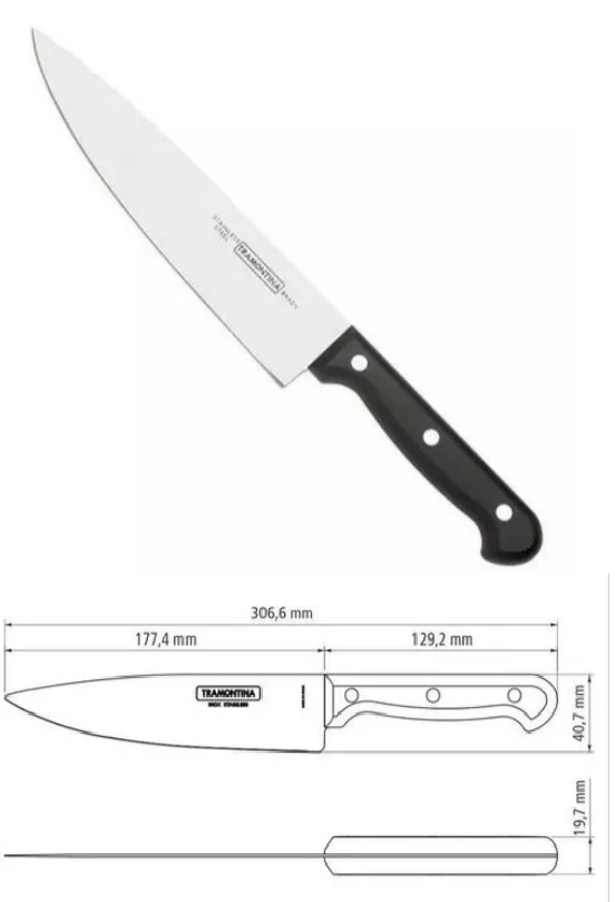 TRAMONTINA * ULTRACORTE CUCHILLA COCINA 7