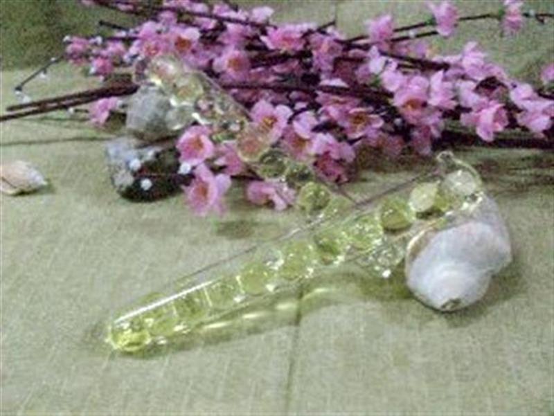 VIDRIO * TUBO CON VOLADO CON CORCHO