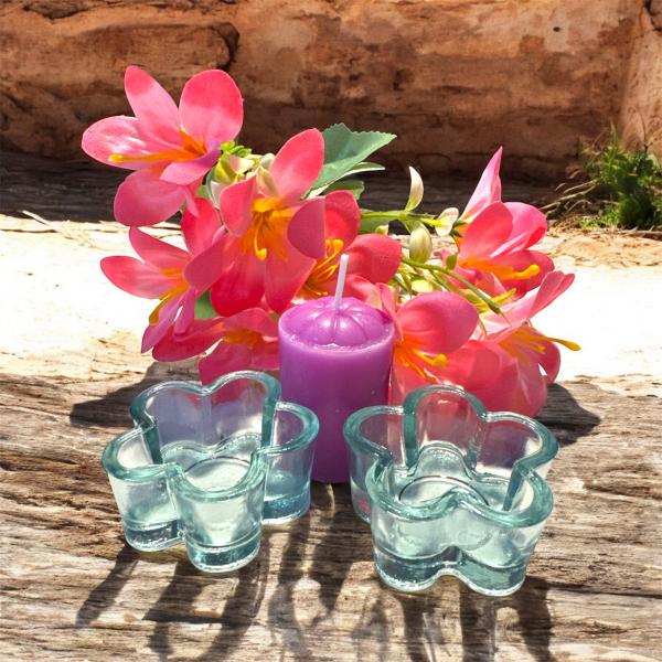 VIDRIO* VELERO FLOR 5CM