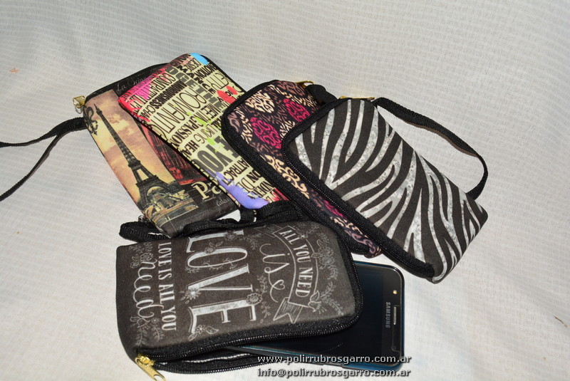 MONEDERO ESTAMPADO 10X17CM