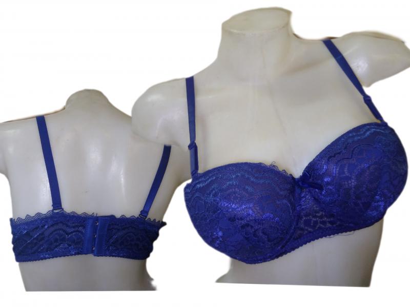 CORPIÑO TAZA SOFT ENCAJE 80 AL 95 TALLE